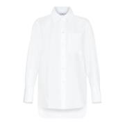 Grafische Stijl Wit Overhemd Nuvola Marella , White , Dames