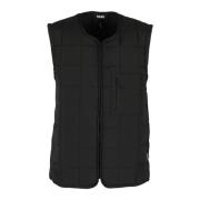 Stijlvolle Liner Vest Rains , Black , Heren