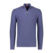 Blauwe Trui Tommy Hilfiger , Blue , Heren