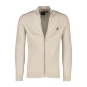 Beige Vest met Rits Lyle & Scott , Beige , Heren