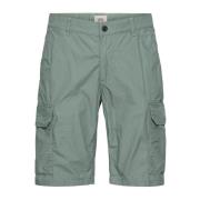 Groene Cargo Shorts met Print Camel Active , Green , Heren