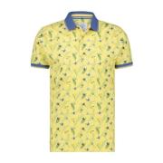 Gele poloshirt met korte mouw A fish named Fred , Yellow , Heren