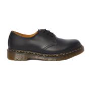 Zwarte Leren Instappers Vrouwen Dr. Martens , Black , Dames