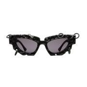 Cat-eye zonnebril Hypercore Limited Edition Kuboraum , Black , Dames
