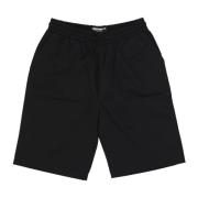 Woestijn Trekkoord Shorts CAT , Black , Heren