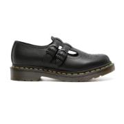 Mary Jane Loafers Zwarte Schoenen Dr. Martens , Black , Dames