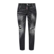 ‘Cool Girl’ Jeans Dsquared2 , Black , Dames
