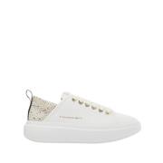 Casual Sneakers in Wit en Goud Alexander Smith , White , Dames