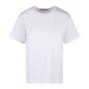 Katoenen Jersey T-Shirt Ss24 Valentino Garavani , White , Dames