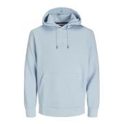 Archie Hoodie Ultiem Comfort en Stijl Jack & Jones , Blue , Heren