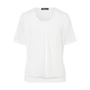 Korte Mouw Top NOSTop/TShirt Frank Walder , White , Dames