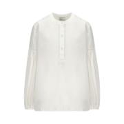 Casual Gestreept Overhemd Luis Trenker , White , Dames