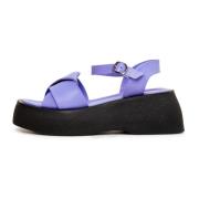 Platform Sandalen - Lila Cesare Gaspari , Purple , Dames