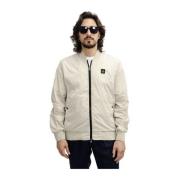 Beige Bomberjack met ritssluiting RefrigiWear , Beige , Heren