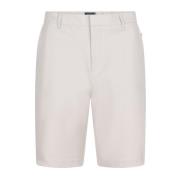 Witte chino shorts met slim fit Cavallaro , White , Heren