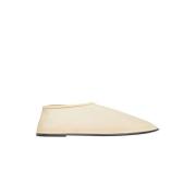 Transparante Mesh Ballerina Flats The Row , Beige , Dames