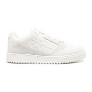 Witte Casual Sneakers voor Mannen Emporio Armani , White , Heren
