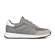 Grijze Sneakers voor Mannen Geox , Gray , Heren