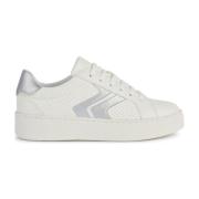 Witte Skyely Sneakers voor Vrouwen Geox , White , Dames