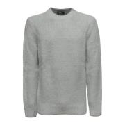 Blauwe Alpaca Crewneck Sweater A.p.c. , Blue , Heren