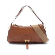 Pre-owned Leather shoulder-bags Miu Miu Pre-owned , Brown , Dames