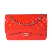 Pre-owned Leather chanel-bags Chanel Vintage , Red , Dames