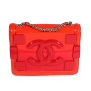 Pre-owned Leather crossbody-bags Chanel Vintage , Red , Dames