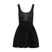 Vloeibare Skaterjurk Alaïa , Black , Dames