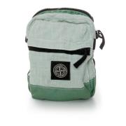 Kleine Messenger Tas met Verstelbare Band Stone Island , Green , Heren