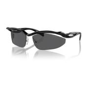 Moderne Cat-Eye Zonnebril Prada , Black , Dames