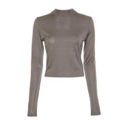 Geribbeld Coltrui Gebreid Top Drykorn , Beige , Dames