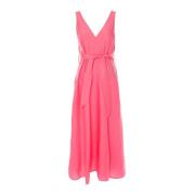 Midi Dresses Closed , Pink , Dames