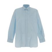 Klassieke Katoenen Overhemd Closed , Blue , Heren