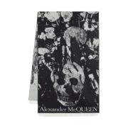 Wool scarves Alexander McQueen , Black , Dames