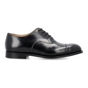 Zwarte Gesloten Derby Schoenen Church's , Black , Heren