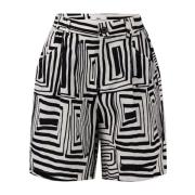 Linnen Maze Shorts Fynch-Hatton , Black , Dames