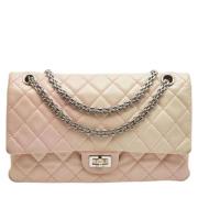 Pre-owned Leather chanel-bags Chanel Vintage , Pink , Dames