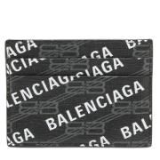 Pre-owned Leather wallets Balenciaga Vintage , Black , Dames