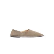 Suède Instappers The Row , Beige , Dames