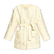 Jas met riem Munthe , Beige , Dames