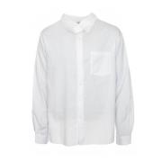 Overhemd met lange mouwen en Kent kraag American Vintage , White , Her...