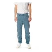 Slim Fit Mid Waist Jeans G-star , Blue , Heren