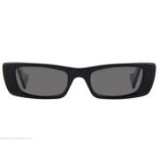 Rectangular Sunglasses Gucci , Black , Dames