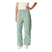 Wide Trousers Levi's , Green , Dames