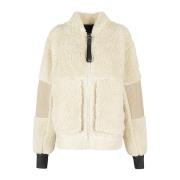 Stijlvolle Bomberjack Rains , Beige , Dames