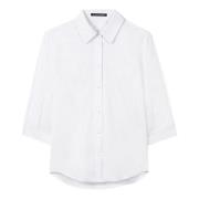 Stijlvolle Blouses Collectie Luisa Cerano , White , Dames