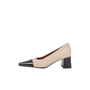 Beige Patent Pumps Puntige Neus Vagabond Shoemakers , Beige , Dames