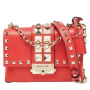 Pre-owned Leather crossbody-bags Michael Kors Pre-owned , Red , Dames