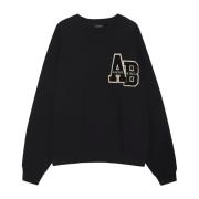 Gezellige Zwarte Sweatshirt Miles A-08-10074 Anine Bing , Black , Dame...