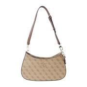 Bruine rits handtas Guess , Brown , Dames